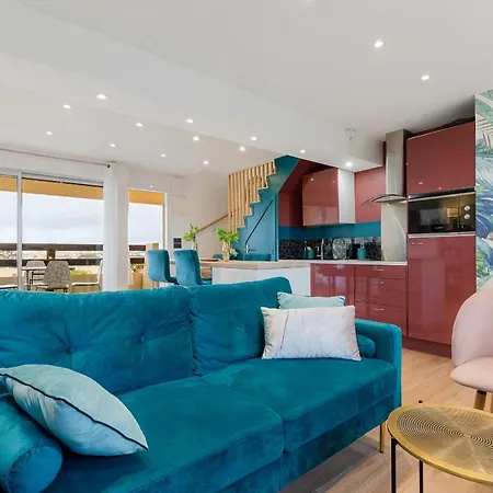 Apartmán Le Duplex Village Naturiste Vue *